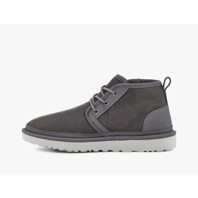 Botas UGG Neumel Zip Homem Cinzentas Escuro | PT-JQYKV